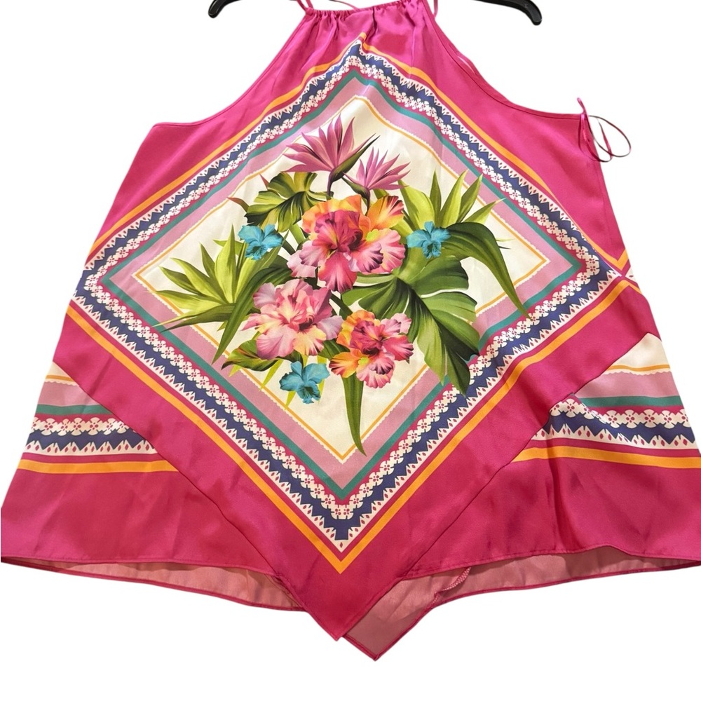 INC International Concepts Pink Satin Label and Tag Detail